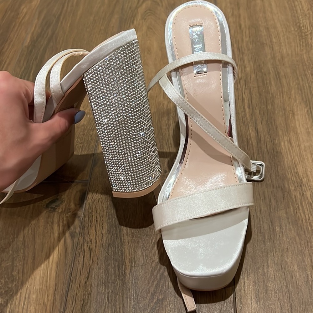 white heels